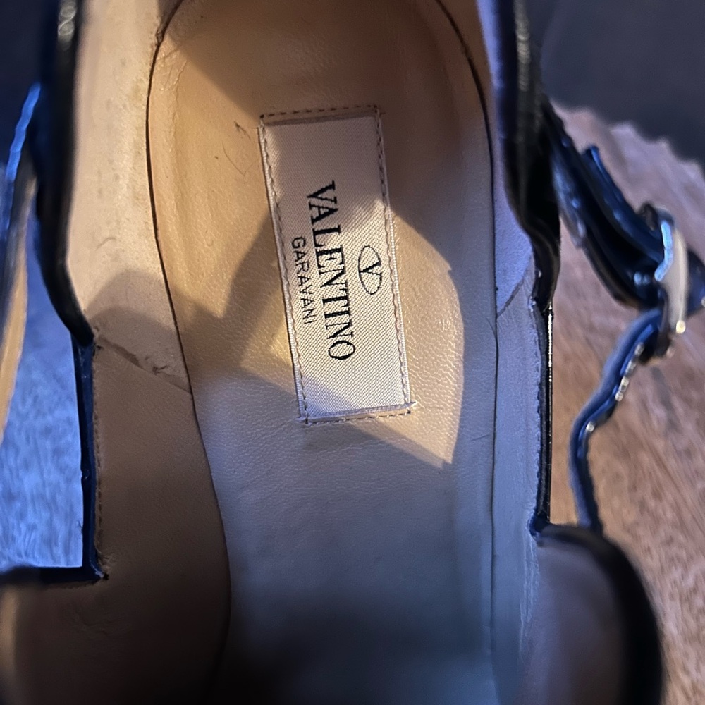 Gorgeous Mohair and Black Patent Leather Booties - Picture 4 of 6